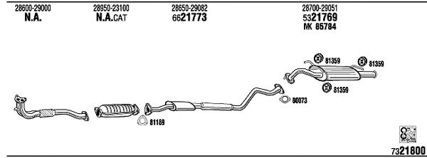 Exhaust System HY65009