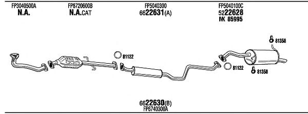 Exhaust System MA25002