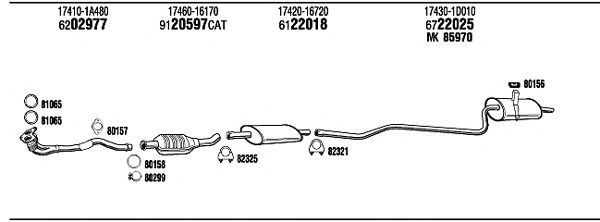 Exhaust System TO51152