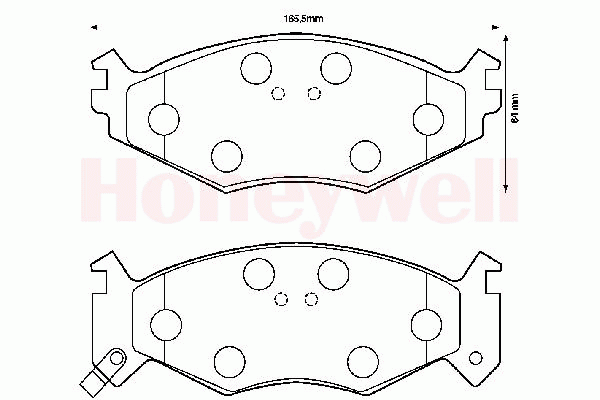 Brake Pad Set, disc brake 571514S