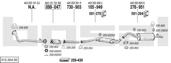Exhaust System 012.304.50