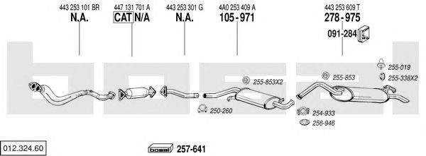 Exhaust System 012.324.60