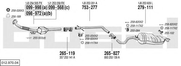 Exhaust System 012.970.04