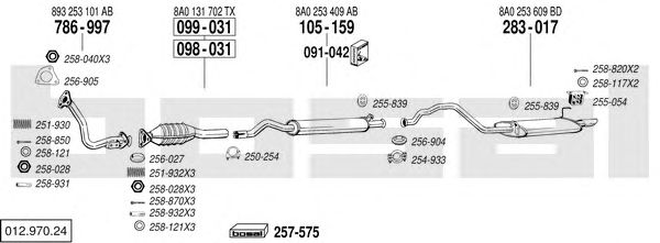 Exhaust System 012.970.24