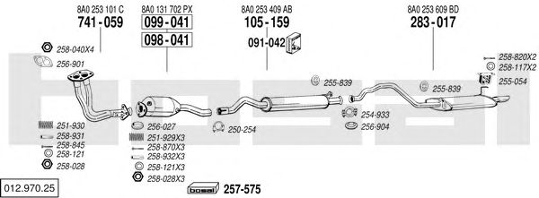 Exhaust System 012.970.25