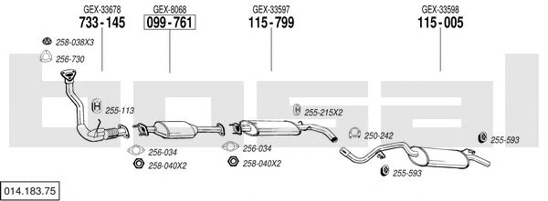 Exhaust System 014.183.75