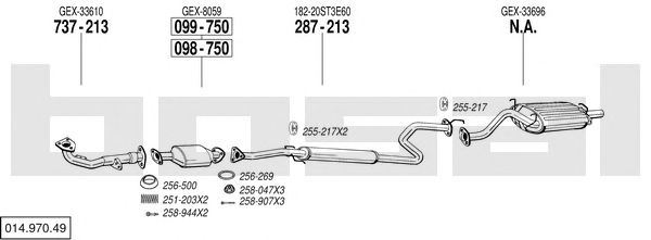 Exhaust System 014.970.49