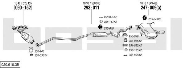 Exhaust System 020.910.35