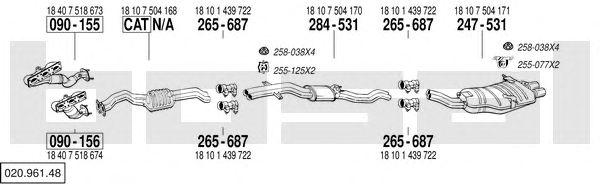 Exhaust System 020.961.48