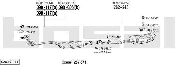 Exhaust System 020.970.11