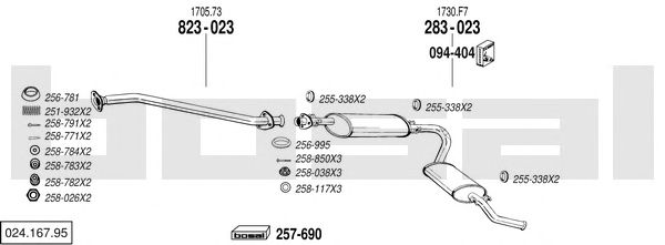Exhaust System 024.167.95