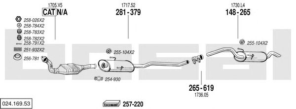 Exhaust System 024.169.53