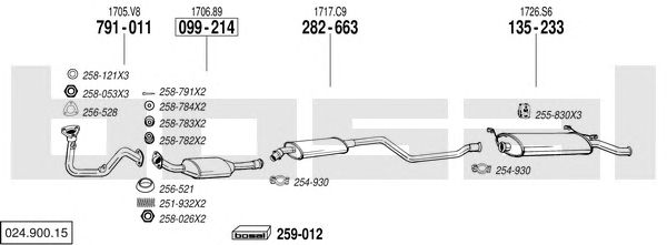 Exhaust System 024.900.15