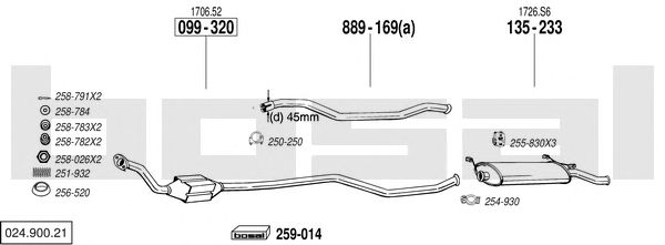 Exhaust System 024.900.21