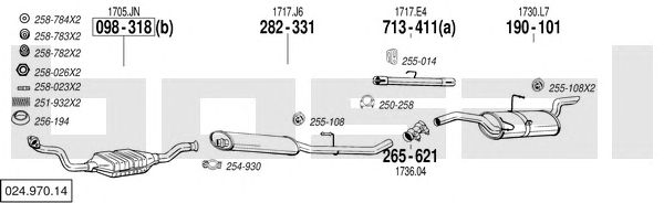 Exhaust System 024.970.14