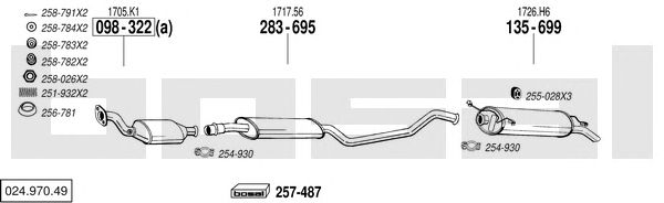 Exhaust System 024.970.49