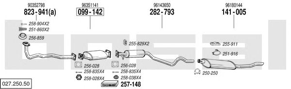 Exhaust System 027.250.50