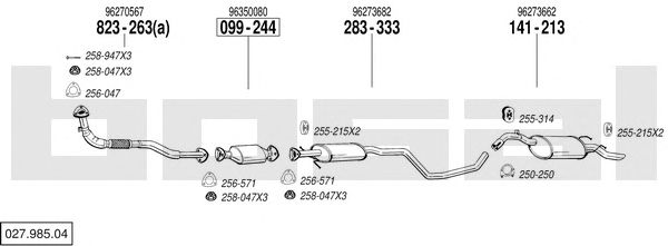Exhaust System 027.985.04