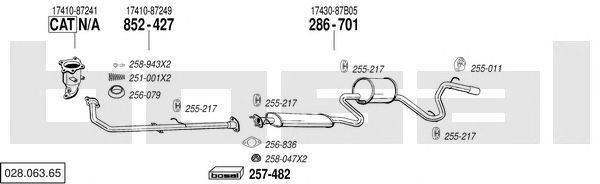 Exhaust System 028.063.65