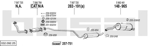Exhaust System 032.092.25