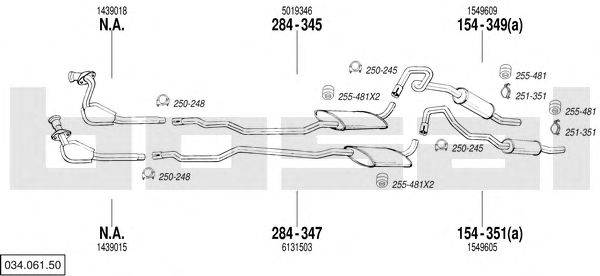Exhaust System 034.061.50