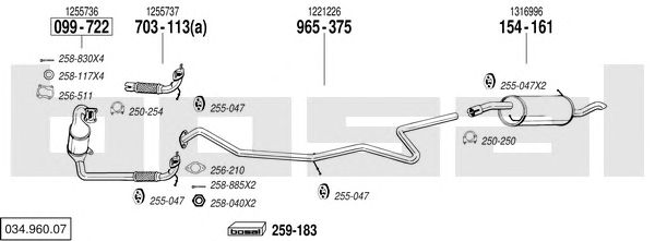 Exhaust System 034.960.07