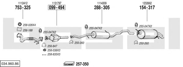 Exhaust System 034.960.86