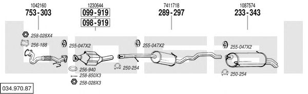 Exhaust System 034.970.87