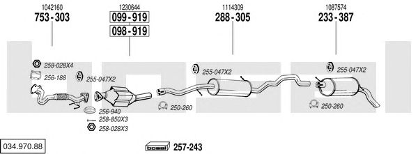 Exhaust System 034.970.88