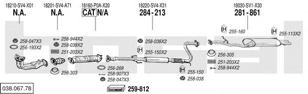 Exhaust System 038.067.78