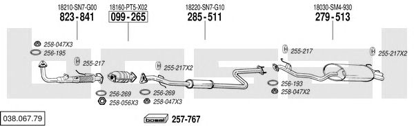 Exhaust System 038.067.79