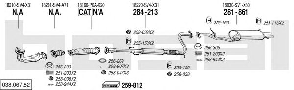 Exhaust System 038.067.82