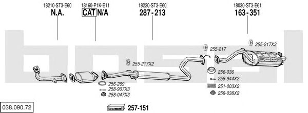 Exhaust System 038.090.72