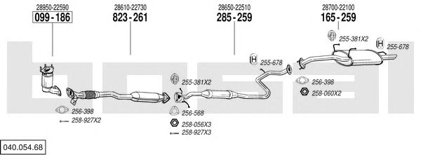 Exhaust System 040.054.68