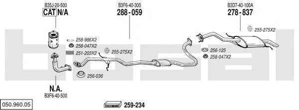 Exhaust System 050.960.05