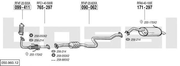 Exhaust System 050.960.12