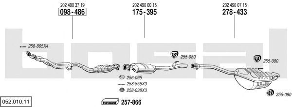 Exhaust System 052.010.11