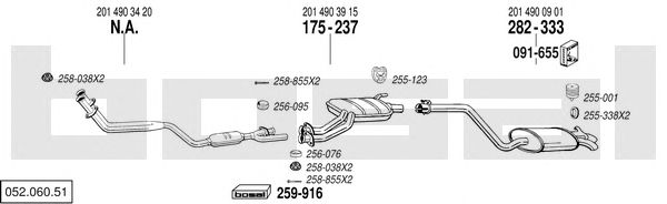 Exhaust System 052.060.51
