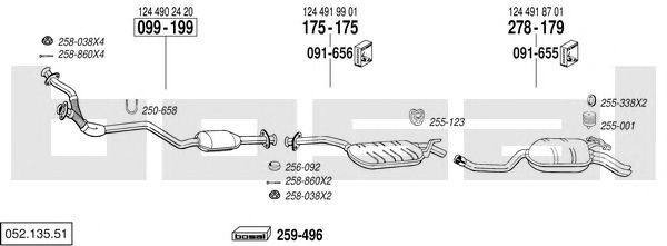 Exhaust System 052.135.51