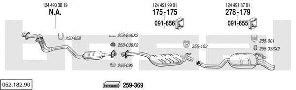 Exhaust System 052.182.90