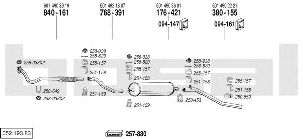 Exhaust System 052.193.83