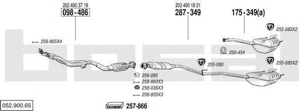 Exhaust System 052.900.65