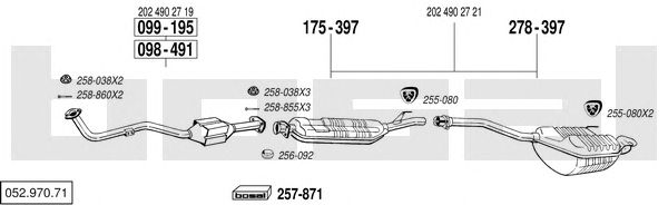 Exhaust System 052.970.71