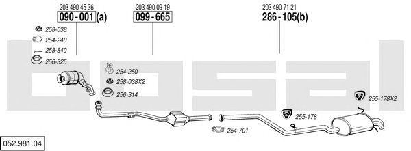 Exhaust System 052.981.04