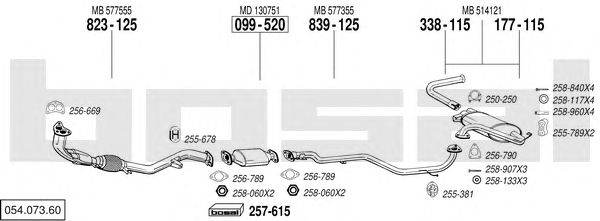Exhaust System 054.073.60