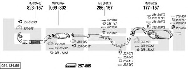 Exhaust System 054.134.59