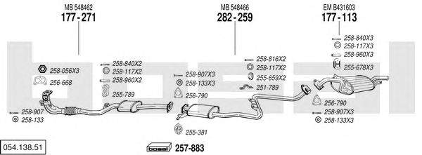 Exhaust System 054.138.51