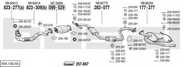Exhaust System 054.193.55