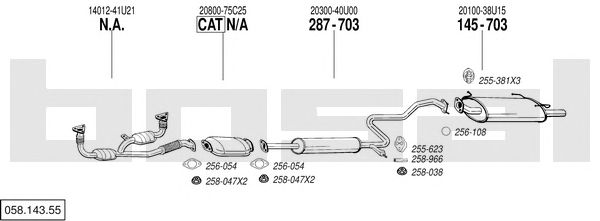 Exhaust System 058.143.55