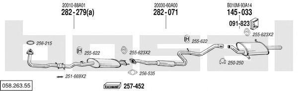 Exhaust System 058.263.55